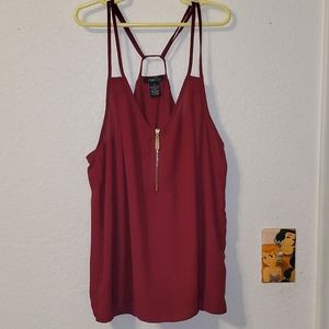 Maroon Tank Top
